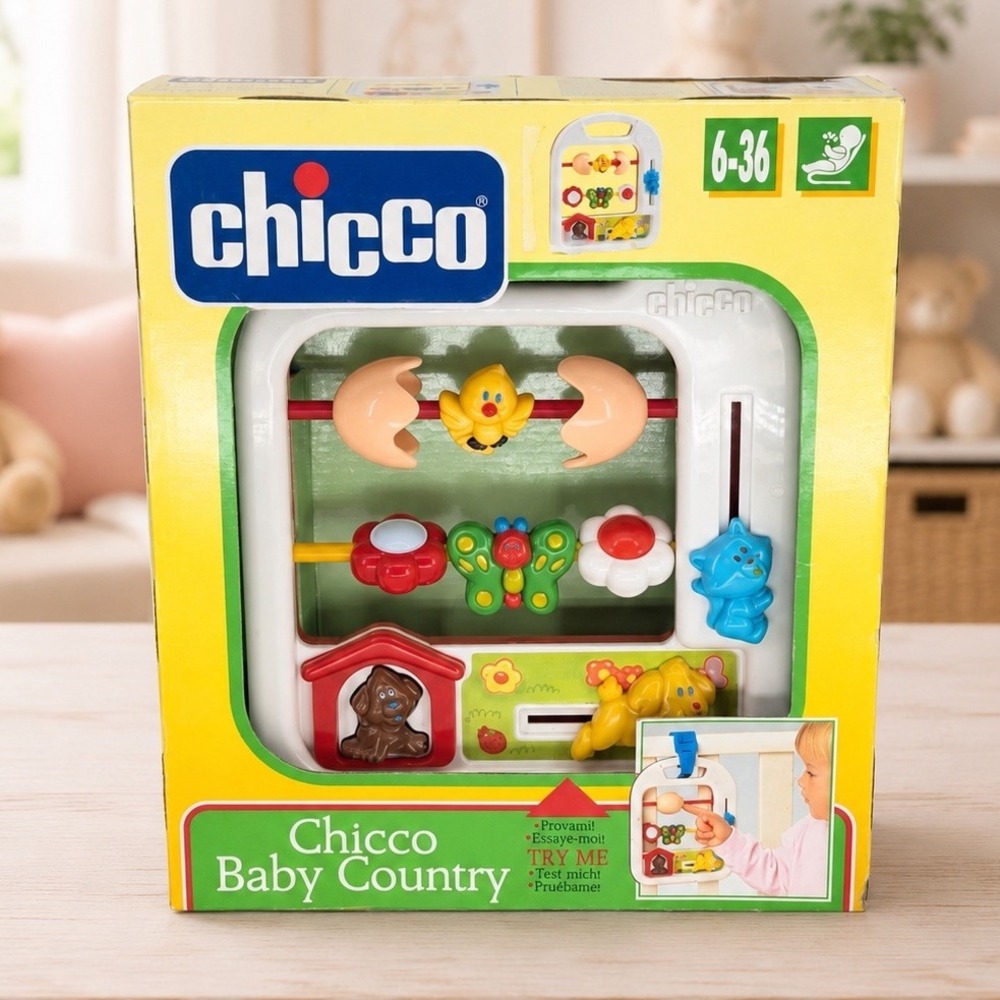 Vintage Chicco Baby Country Crib Activity Toy 65786 NOS NIB New Old‎ Stock Rare